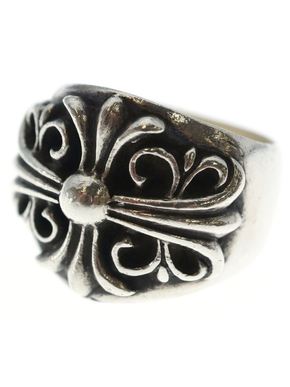 Chrome Hearts Keeper Ring Silver